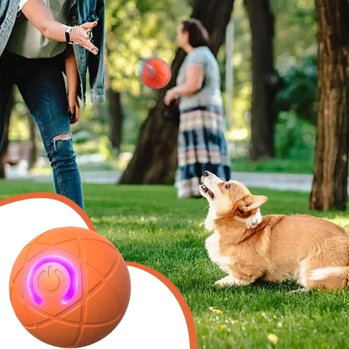 Self-Moving Interactive Dog Ball Toy